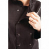 Unisex Black Long Sleeve Vegas Kitchen Jacket - Size M - Whites Chefs Clothing - Fourniresto