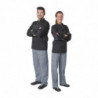 Unisex Black Long Sleeve Vegas Chef Jacket - Size XXL - Whites Chefs Clothing