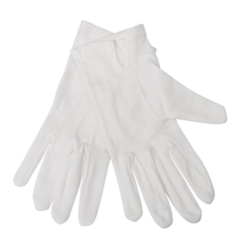 Gants De Service Blancs Pour Homme - Taille S/M - FourniResto - Fourniresto