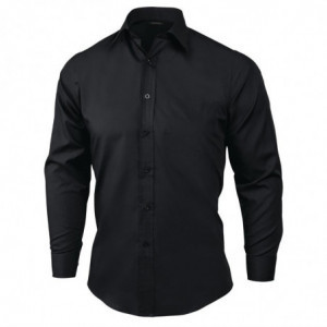 Black Dress Shirt - Size S - Chef Works - Fourniresto