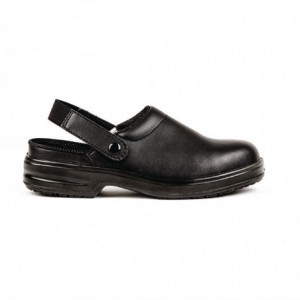 Mixed Black Safety Clogs - Size 37 - Lites Safety Footwear - Fourniresto