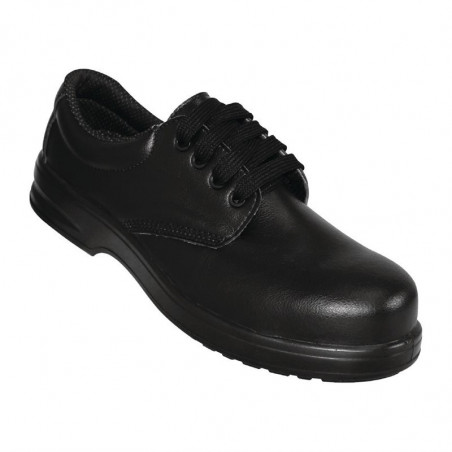 Chaussures De Sécurité À Lacets Noires - Taille 42 - Lites Safety Footwear - Fourniresto