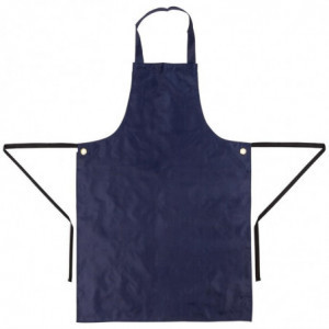 Schürze mit Latz Wasserabweisend Blau 1016 x 711 mm - Whites Chefs Clothing - Fourniresto