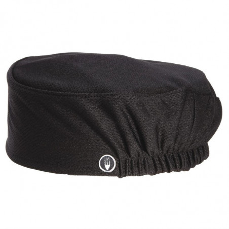 Total Black Kitchen Skull Cap - Chef Works - Fourniresto