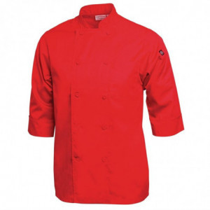 Kochjacke Unisex Rot - Größe L - Chef Works - Fourniresto