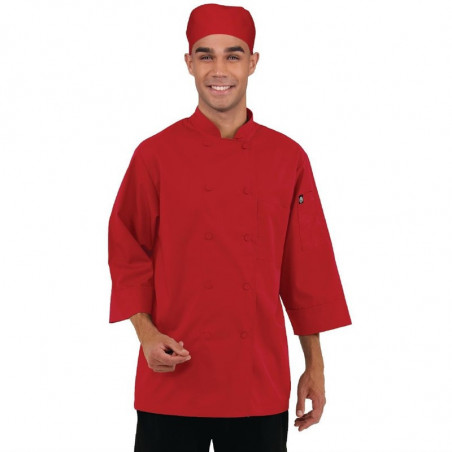 Kochjacke Unisex Rot - Größe XL - Chef Works - Fourniresto