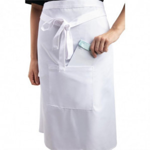 Kellnerschürze Standard Weiß 1000 x 700 mm - Whites Chefs Clothing - Fourniresto