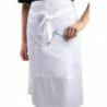 Tablier De Serveur Standard Blanc 1000 X 700 Mm - Whites Chefs Clothing - Fourniresto