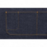 Tablier Bavette Indigo Memphis en Coton 760 x 865 mm - Chef Works - Fourniresto