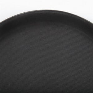 Round Black Non-Slip Tray Ø 406 mm - Olympia KRISTALLON - Fourniresto