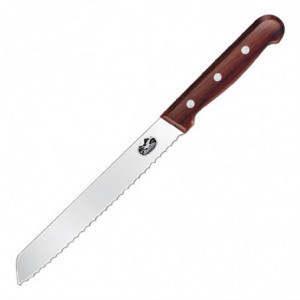 Schwarzes Brotmesser mit gezahnter Klinge 21,5 cm - Victorinox - Fourniresto