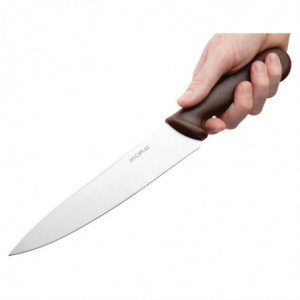 Couteau De Cuisinier Marron Lame 21,5 Cm - Hygiplas - Fourniresto