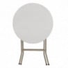 Folding Round Table - 600 mm - Bolero - Fourniresto