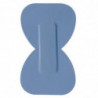 Pflaster für blaue Fingerkuppen Standard 75 x 45 mm - Packung mit 50 Stück - FourniResto - Fourniresto