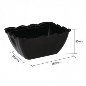 Small Black Bowl 750 Ml - Olympia KRISTALLON - Fourniresto