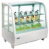 Weiße Kühlvitrine für Theken - 2 Regale - 100 L - Polar