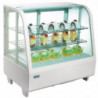 White Countertop Refrigerated Display - 2 Shelves - 100 L - Polar