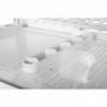 Weiße Kühlvitrine für Theken - 2 Regale - 100 L - Polar