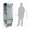 Schaufenster Selbstbedienung aus Edelstahl 220 L - Polar - Fourniresto