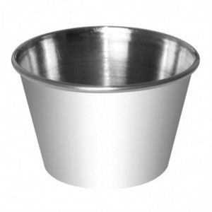 Pot à Sauce en Inox 230 ml - Lot de 12 - Olympia - Fourniresto