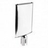 Stainless Steel A4 Barrier Post Display Frame - Bolero - Fourniresto