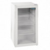 White Countertop Refrigerated Display Case 1 Door 88 L - Polar - Fourniresto