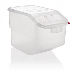 Transparente Zutatenbox 50 L - Araven - Fourniresto