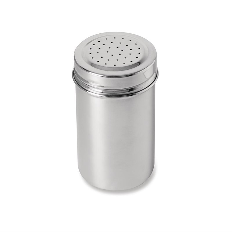 Powder Shaker Small Perforations in Stainless Steel 350 ml - Schneider - Fourniresto