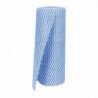 Blue Non-Woven Cloth Roll of 100 - Jantex - Fourniresto