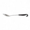 Perforated Serving Spoon Black Handle Stainless Steel 340 mm - Vogue - Fourniresto