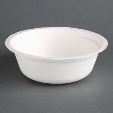 Bols en Bagasse Compostables Ø153mm - Lot de 50 - Fiesta Green - Fourniresto