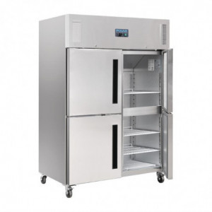 Negative Refrigerated Cabinet 2 Doors GN 2/1 Series G 600 L - Polar - Fourniresto