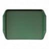 Plateau Rectangulaire Vert avec Poignées en Polypropylène Fast Food 430mm - Cambro - Fourniresto