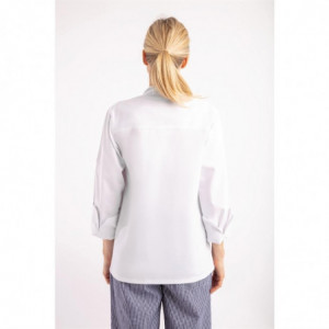 Veste De Cuisine Mixte Chicago Manches Longues Blanche Taille Xl - Whites Chefs Clothing - Fourniresto