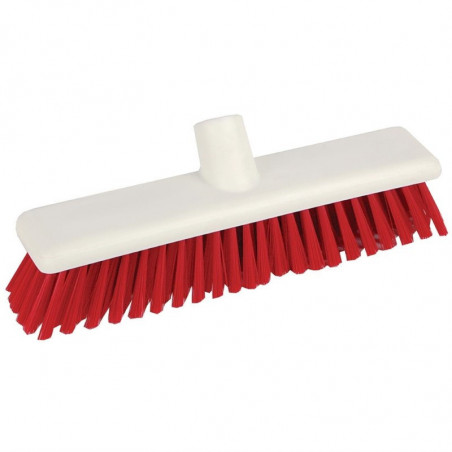 Soft Broom 300mm Red - Jantex - Fourniresto