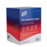 Red Antibacterial All Purpose Cloths - 200 Cloths - Jantex