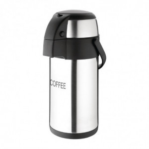 Stainless Steel Coffee Pump Jug - 3L - Olympia