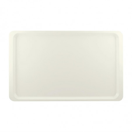 Service tray in polyester GN1/1 530x325mm Pearl White - Roltex - Fourniresto