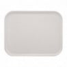 Servierplatte aus Polyester America 460x360mm Grau gesprenkelt - Roltex - Fourniresto