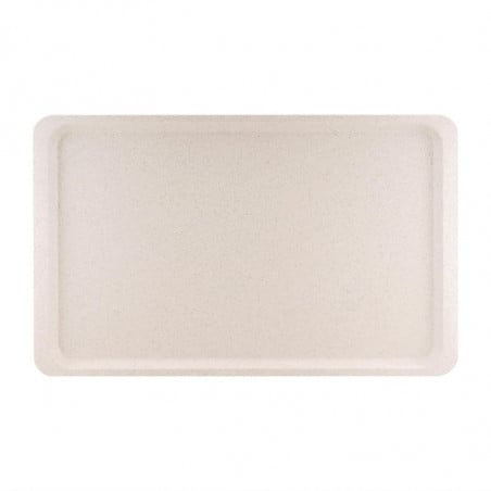 Polyester GN1/1 530x325mm Gray Service Tray - Roltex - Fourniresto