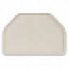 Tray in Trapezoid Polyester 500x325mm Beige - Roltex - Fourniresto