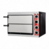 Vier Pizzaofen Compact Pisa 2 Kammern - 230V - Gastro M