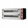 Pizza oven Naples 2 chambers - 400V - Gastro M