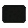 Plateau Rectangulaire Antidérapant en Fibre de Verre EpicTread Noir 350mm - Cambro - Fourniresto