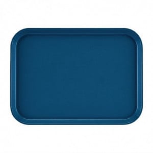 Rechteckiges rutschfestes Tablett aus Fiberglas EpicTread Blau 350mm - Cambro - Fourniresto