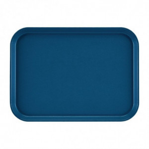 Rectangular Non-Slip Fiberglass EpicTread Blue Tray 350mm - Cambro - Fourniresto