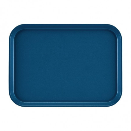 Plateau Rectangulaire Antidérapant en Fibre de Verre EpicTread Bleu 350mm - Cambro - Fourniresto