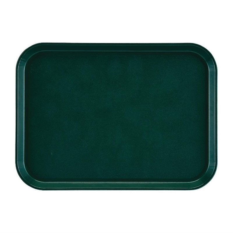 Rectangular Non-Slip Fiberglass EpicTread Green Tray 415mm - Cambro - Fourniresto