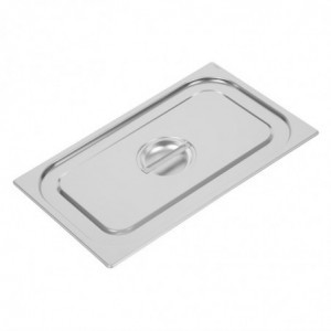 Edelstahldeckel - GN 1/4 - Vogue - Fourniresto