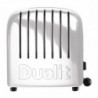 Grille-Pain 4 Tranches Blanc - 130 Tranches /h - Dualit